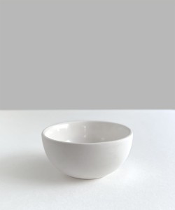 WHITE MATT porcelain bowl