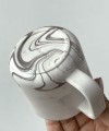 MARBLE porcelain mug 160 ml square handle