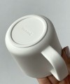 WHITE MATT porcelain mug 160 ml