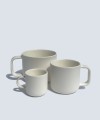 WHITE MATT porcelain mug 160 ml