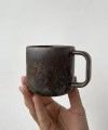 RUSTY GOLD mug 160 ml square handle