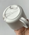 MARBLE porcelain mug 350 ml round handle