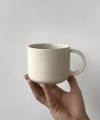NATURAL mug 350 ml round handle