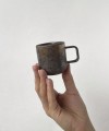 RUSTY GOLD coffe cup square handle