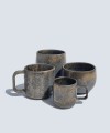 RUSTY GOLD coffe cup square handle