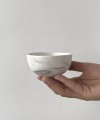 MARBLE porcelain bowl