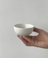 WHITE MATT porcelain bowl