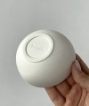 WHITE MATT porcelain bowl