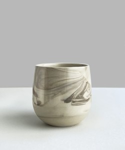 MARBLE cup 300 ml glossy