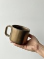 RUSTY GOLD mug 350 ml square handle
