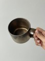 RUSTY GOLD mug 350 ml round handle