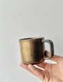 RUSTY GOLD mug 160 ml round handle (1)