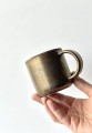 RUSTY GOLD mug 160 ml round handle