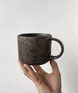 RUSTY GOLD mug 350 ml round handle (1)